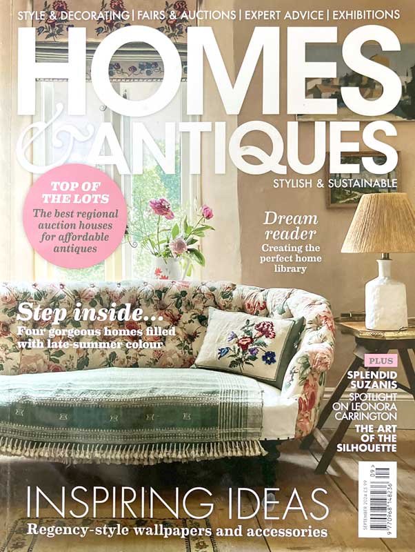 Homes & Antiques Magazine Cover